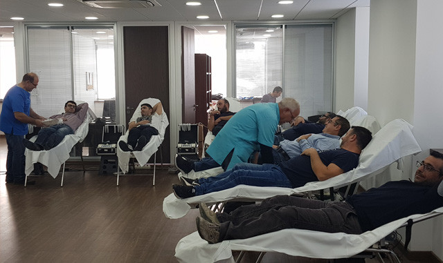 Αιμοδοσία στη Βιομηχανική Περιοχή Στροβόλου