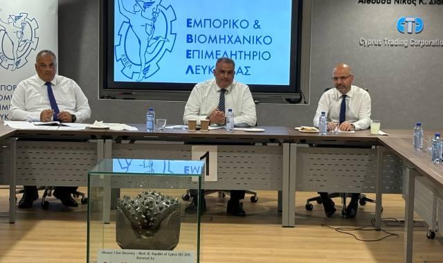 Συνάντηση ΕΒΕ Λευκωσίας με τον Γενικό Ελεγκτή της Κυπριακής Δημοκρατίας κ. Ανδρέα Παπακωνσταντίνου
